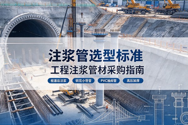 长葛注浆管选型标准