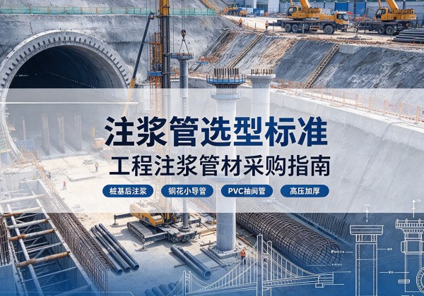 长葛注浆管选型标准